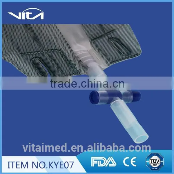 3 Chambers Urine Leg Bag With Non-woven Back KYE07 photo-4