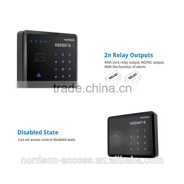 Nordson NT-V2000-G Touch-Screen Access Control With Acrylic Panels Smart Touch Buttons photo-5