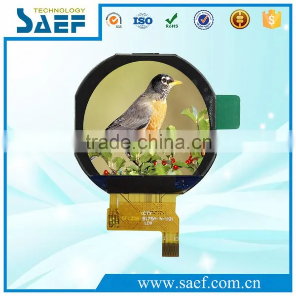 1.22inch Round TFT LCD module IPS 240x204 dots SPI interface 13pin display panel
