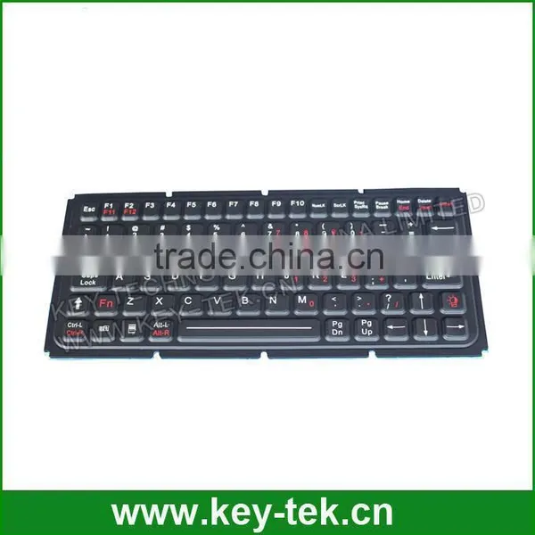Portable Flexible Skinny Silicone Rubber PC Keyboard With Backlight Optional photo-3