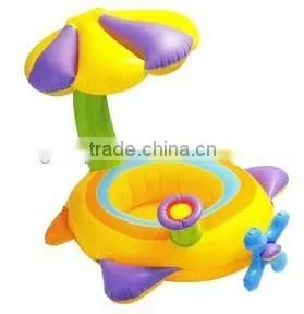 New Products Inflatable Kids Parasol Float Boat