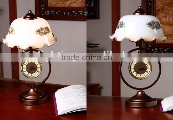 2015 Hot Sell European Wooden Table Lamp,Bedside Lamp Lighting for Display photo-3