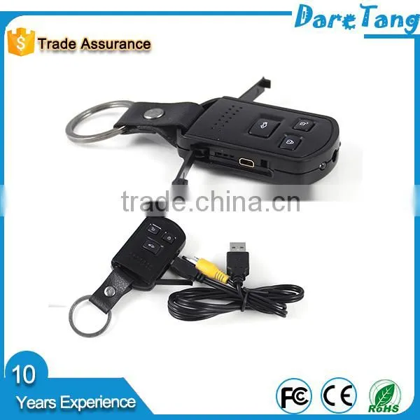 Real 1920*1080P STK Chipset Key Chain Spy Camera Use TF Card All Types Hidden Camera