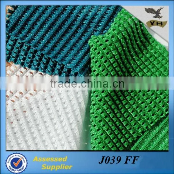 100% Polyester Knitted Corn Mesh Fabric for Caps