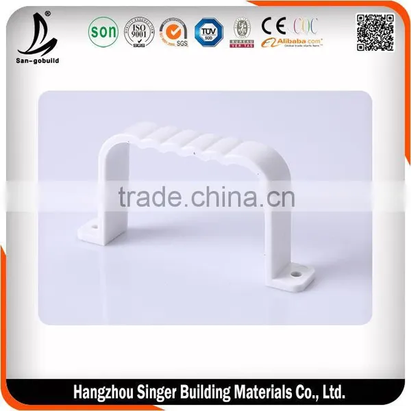 Plastic Pvc Rain Gutters for Roofing Drainage, 5.2inch Pvc Rain Water Collector photo-2