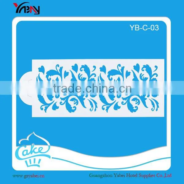 Cake Decorating Tool Cake Sides Stencils