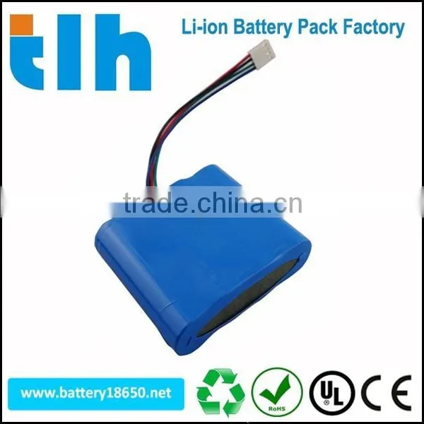 Custom Rechargeable 18650 Li-ion Battery Pack 14.8V 2600mAh