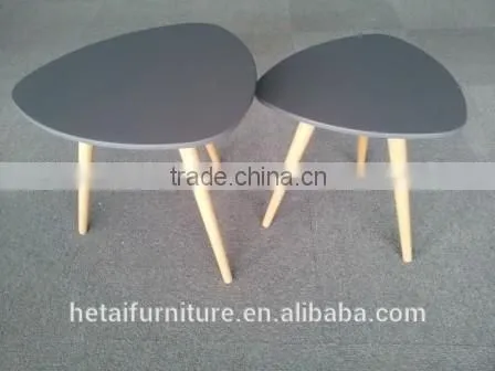 Wooden Coffee Table Set, Modern Table photo-2