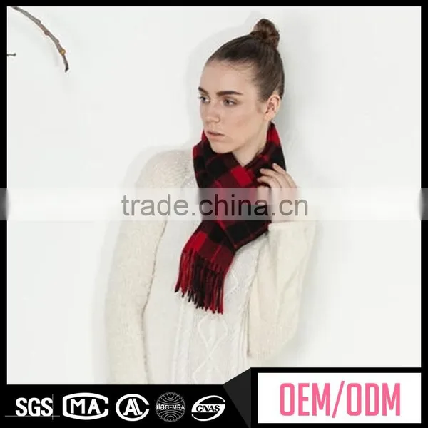 High Quality Worsted Scarf, Plain Twill Wool Scarf, Plain Pashmina Wool Scarf photo-5