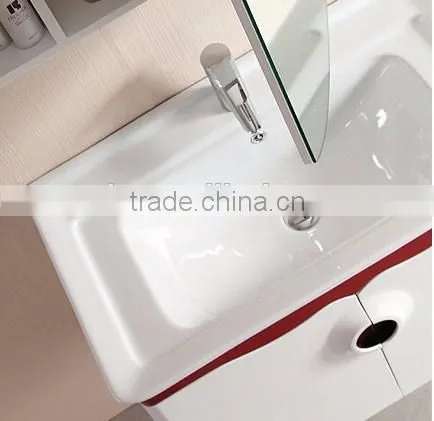 ROCH 2006 Hot Sell Solid Wood Bathroom Cabinet Bath Mirror photo-2