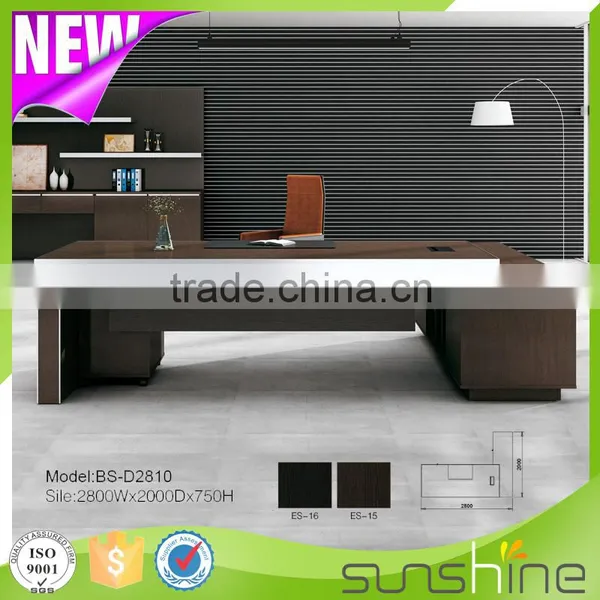Good Quality Office Desk Executive Office Table Design BS-D2810 photo-2