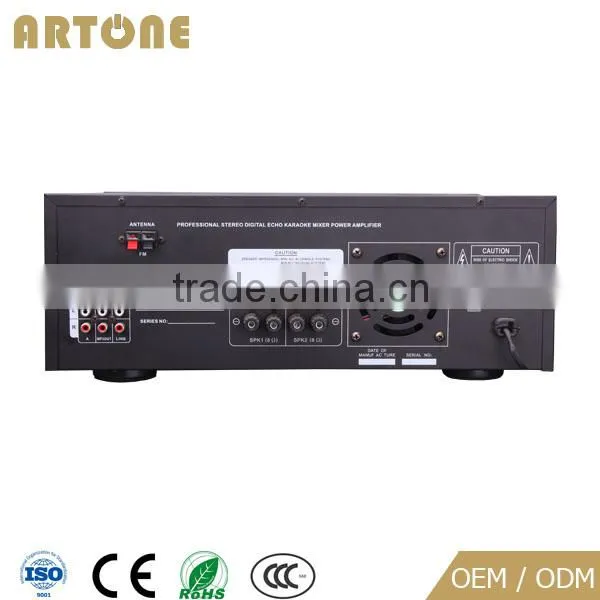 Cheap hi fi Audio Power Stereo 60 Watt 220v Usb sd Card Player Karaoke Amplifier Mixer photo-3