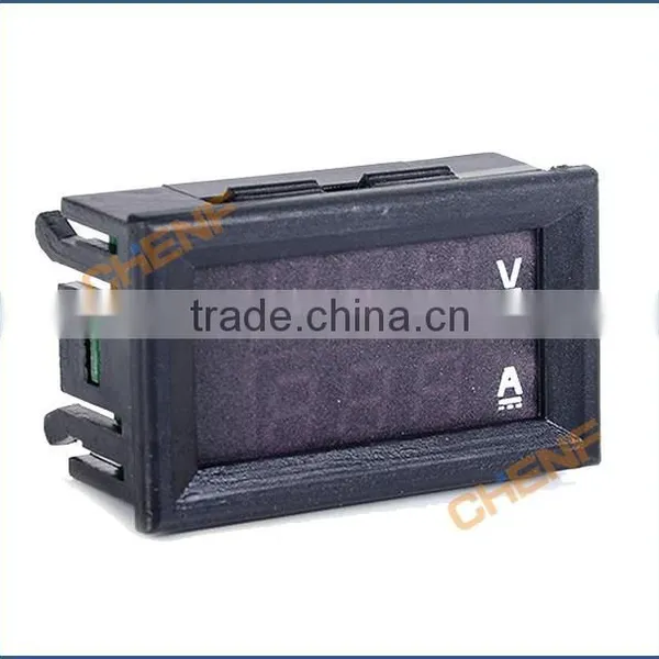 Cheaper High Quality Dual LED Digital Voltmeter Ammeter Amp Volt Meter + Current Shunt DC 100V 10A photo-2
