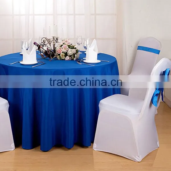 Polyester Tablecloth Spun Polyester Table Linens and 100% Spun Polyester Napkins Table Cloth photo-2