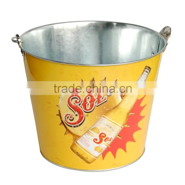 Hight Quality Metal Tin Ice Bucket Tin Beer Bucket Quality Choice photo-4