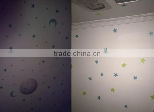Hot Glow in the Dark Bedroom Sticker Wall Art Star Moon Decor DIY Stickers photo-5