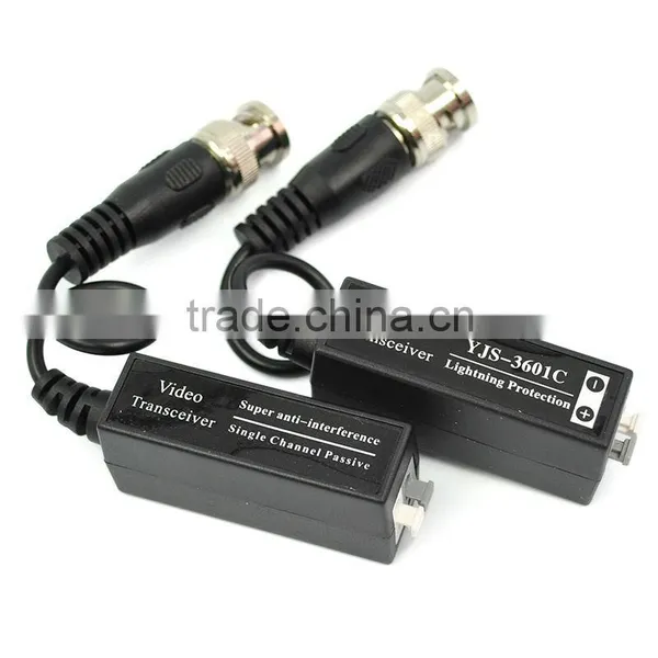 2016 CCTV Security System BNC Twisted Transceiver Video Balun to UTP Passive Transceive CAT5 Cable for Camera DVR YJS-3601C photo-4