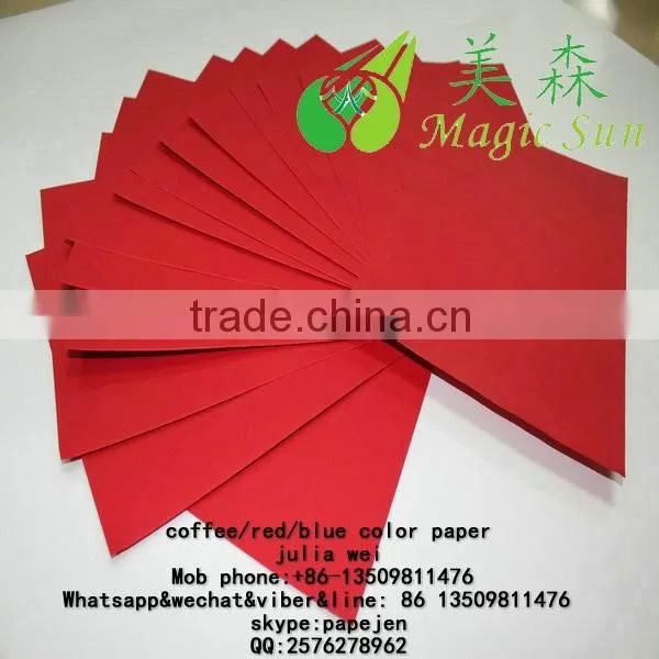 230gsm Red Card Paper Rolls and Sheets photo-4