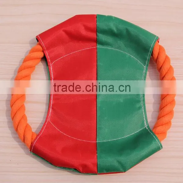 Cotton Rope Pet Frisbee/pet Frisbee Toy photo-3