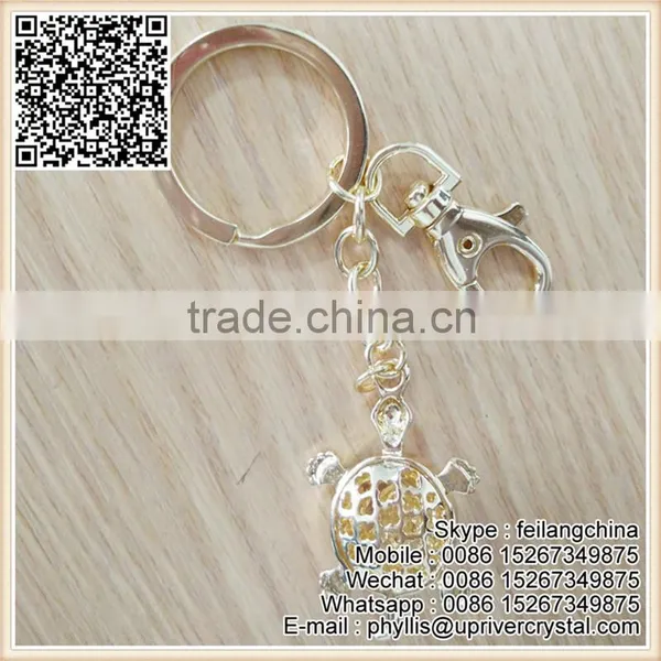 Select Quality Lovely Colorful Keychains Tortoise Key Ring photo-3