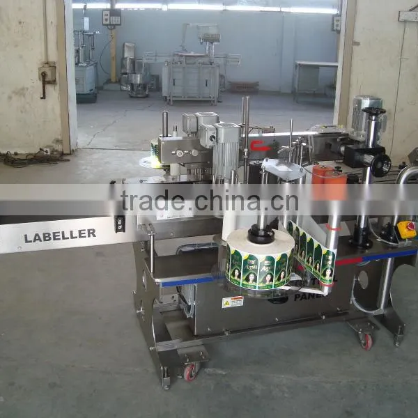 Double Side Sticker Labeling Machine for Hair Oil Bottle photo-2