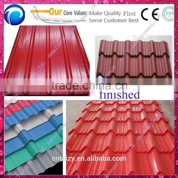 Professional in Stock Roof Tile Roll Forming Machine photo-3