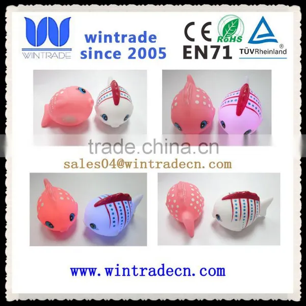 Lovely Whale Rubber Toy Floating Baby Bath Animal Toy photo-4