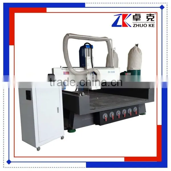 Stepper Motor CNC Engraving Machine For Wood 1325 Engraver ZKM-1325 With Dust Collector Vacuum Table photo-2