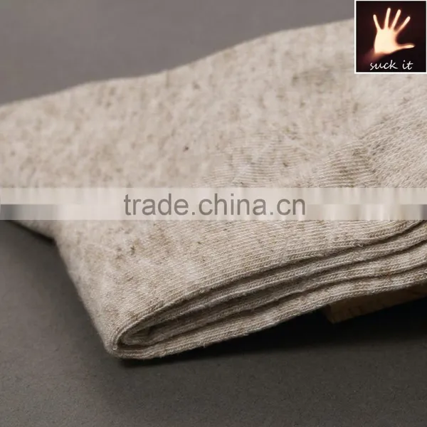 Summer Men Linen Socks of Thin Tube Flax Absorbent photo-4