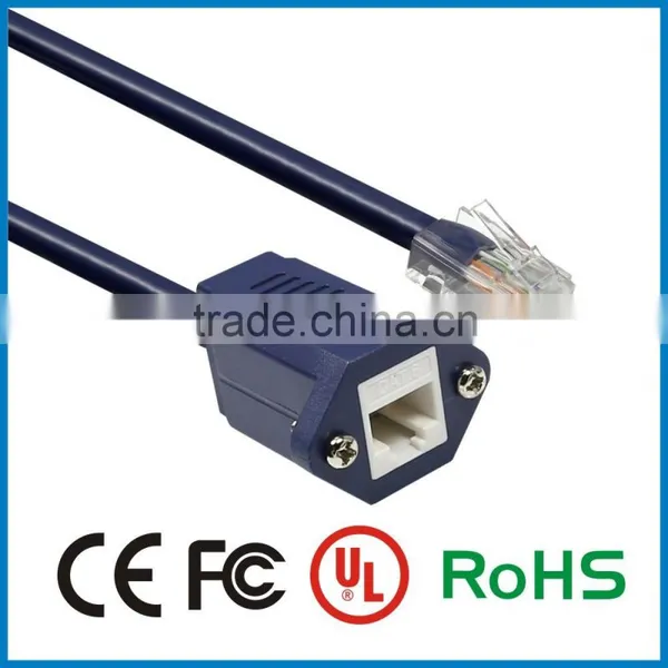 China Cables RJ45 Male to Female Ethernet LAN Network Extension Cable photo-3