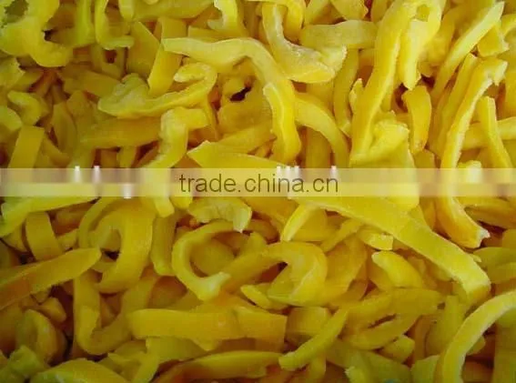 Supply IQF Yellow Pepper Sliced With Good Quality photo-3