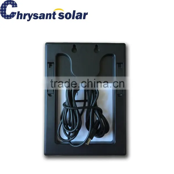 2W 12V Polycrystalline Solar Panel With Black Plastic Frame photo-2