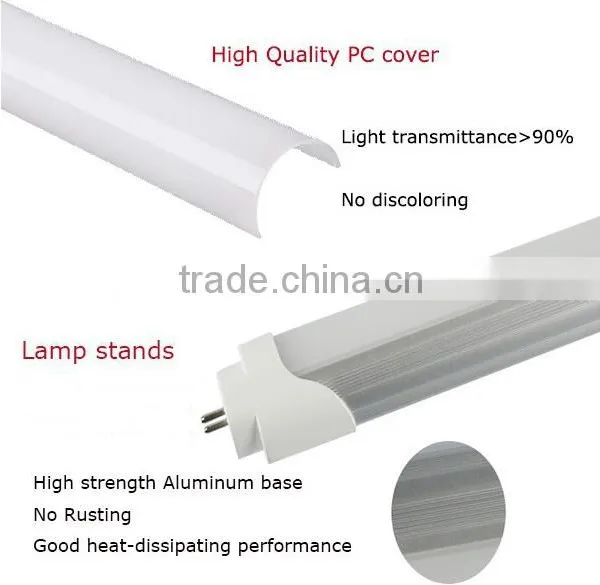 Electronic Ballasts Compatible T8 LED Tube 4feet 18W Led Tube Lighting 150lm/w photo-4