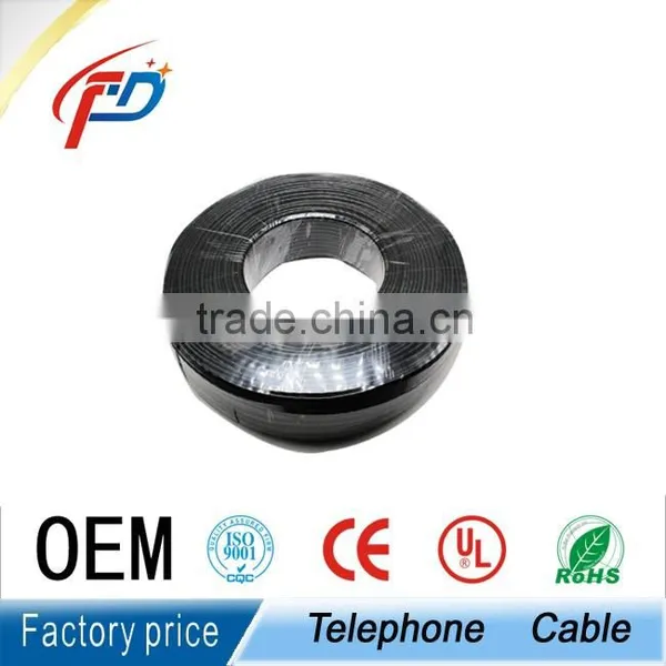 2/4 Cores Outdoor Waterproof Telephone Cable 100m/roll photo-6