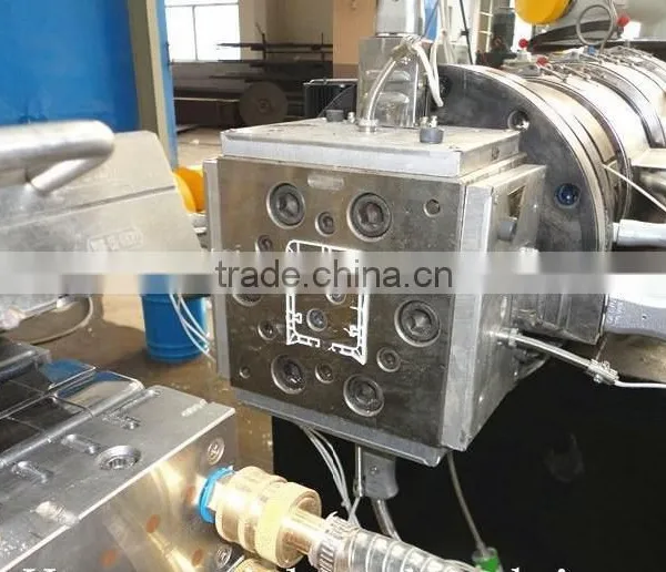 Plastic Wpc Pvc Profile Machine Extruder Line photo-3