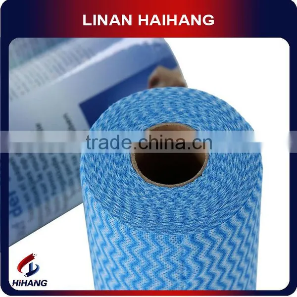 China Multi-purpose Meshed Wave Roll Household Polyester Cleaning Cloth photo-3