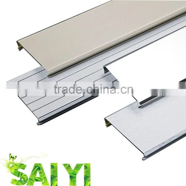 Indoor Extrusion Decoration of Aluminum C-Shaped photo-2