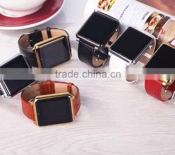 Fashion J68 Smart Watch, Luxury Wristwatch With PU Leather Watch Band photo-6
