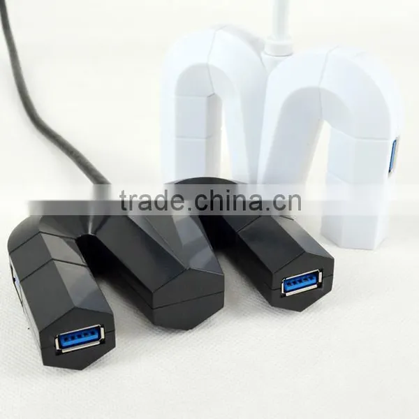 Premium 4 Port USB 3.0 HUB for Windows 95/98/2000/2003/ME/XP/Vista or Mac OS 8.1/Windows7 photo-4