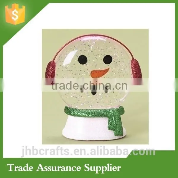Christamas LED Glitterdome Customizable Water Globe for 2015