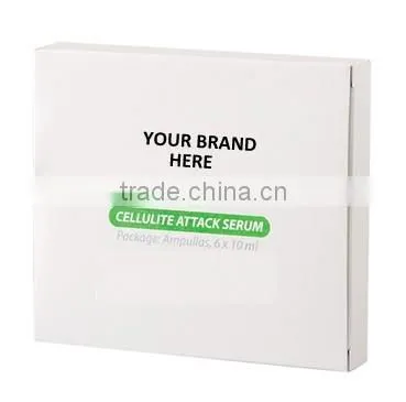 Anti-Cellulite Serum With Patchouli, Black Pepper And Coriander Essential Oils. Private Label Available. Made in EU