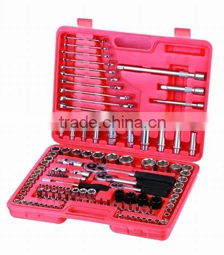 120PCS Combination Auto Repair (1/4"&3/8"&1/2") SOCKET SET photo-2