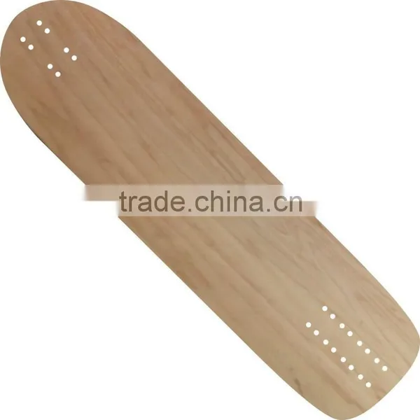 Blank Bamboo Drop-thru Freeride Girl Longboards Deck photo-2