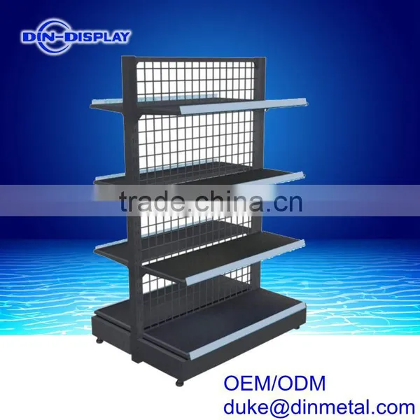 OEM/ODM Custom Square-tube Back-webbing Metal Shelf photo-2