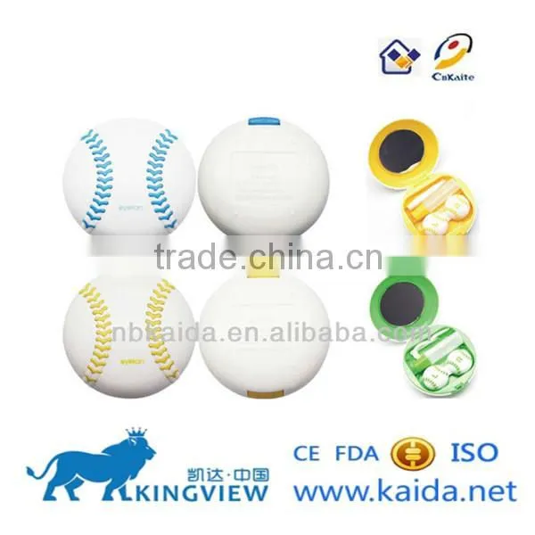 Tennis of Wholesale Price Colorful Contact Lens Case photo-4