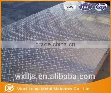 1000 Series Diamond One Bar Embossed 1060 Aluminum Sheet photo-3