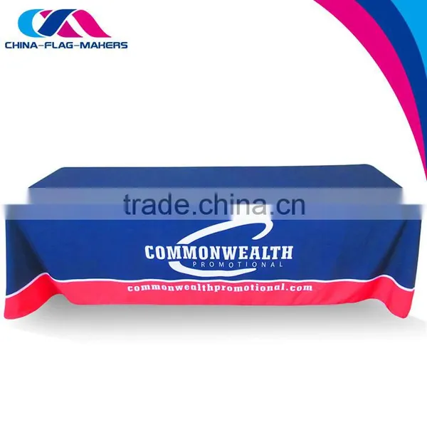 Trade Show Promotion Advertise Table Cover Sheet photo-5