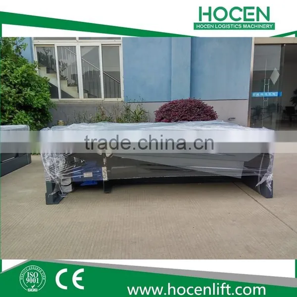 Used Dock Container Heavy Duty Goods Unloading Ramp Hydraulic Electric Warehouse Loading Ramp For Car Working Platform photo-3