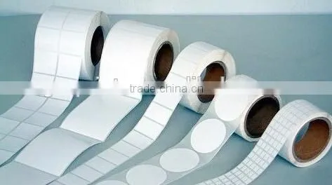 Thermal Transfer Roll Coated Blank Barcode Adhesive Label photo-4