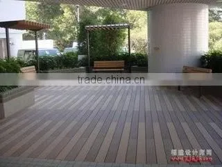 Waterproof WPC Outdoor Solar DIY Decking Tiles photo-4